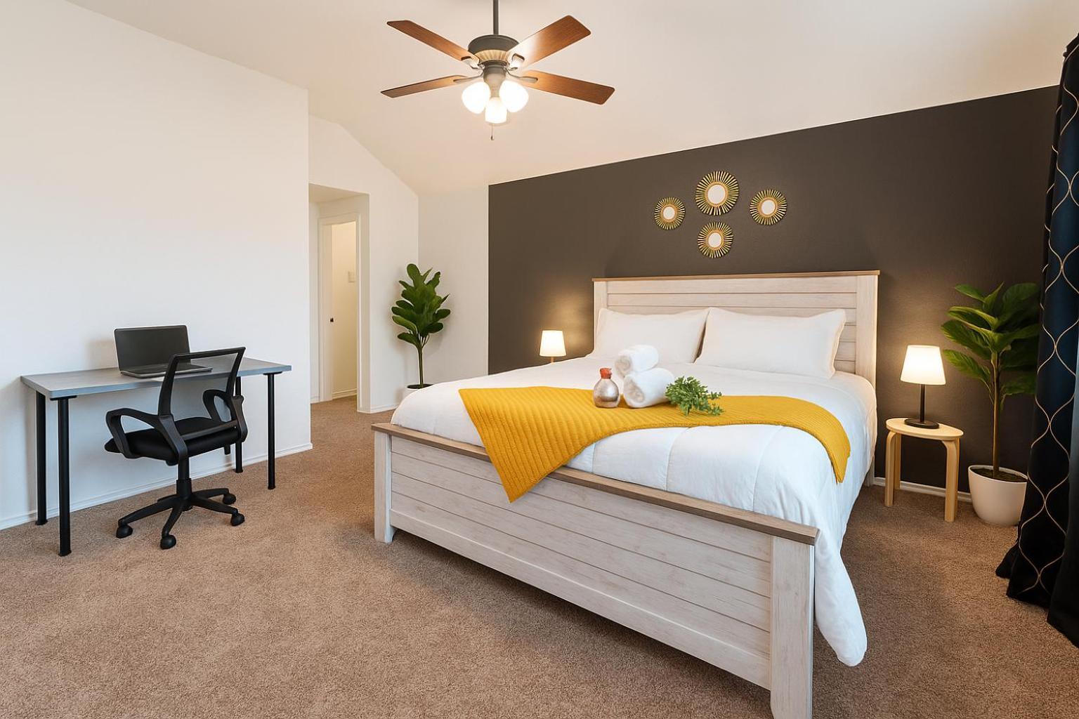 Work, Play & Stay King Bed With Foosball! Aubrey Extérieur photo