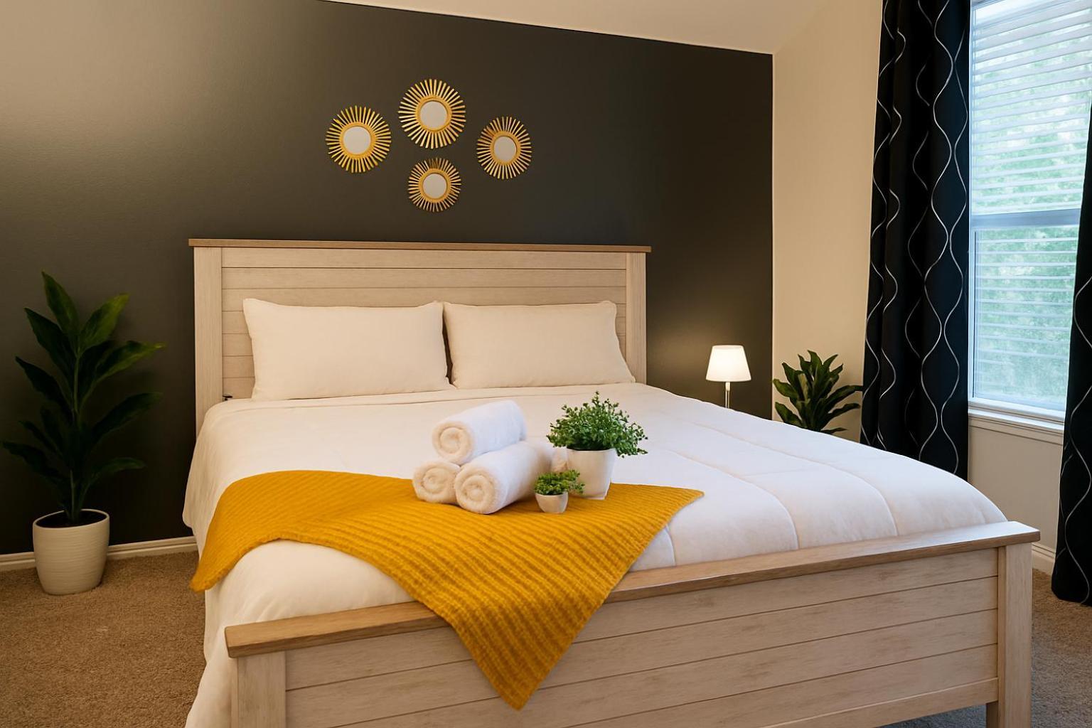 Work, Play & Stay King Bed With Foosball! Aubrey Extérieur photo